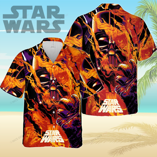 The Dark Side The Force Hawaiian Shirt 0523