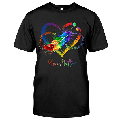 Your Life Matters - Personalized Suicide Prevention T-shirt and Hoodie