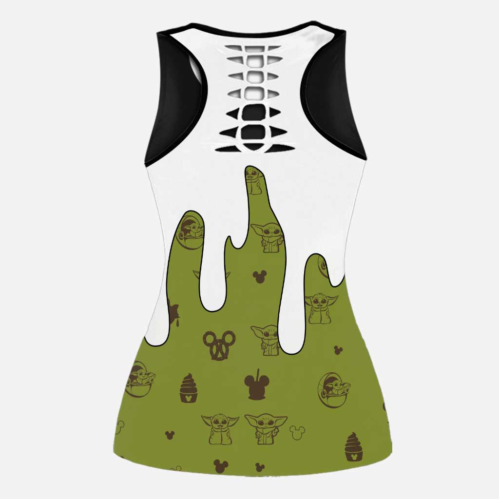 The Child - Personalized The Force Hollow Tank Top and Leggings