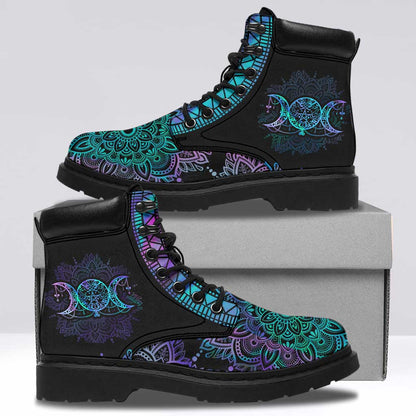 Witch Purple Moon All Season Boots