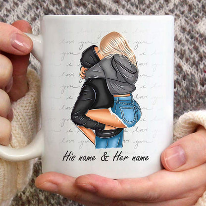 Thanks For All The Orgasms - Personalized Couple Mug