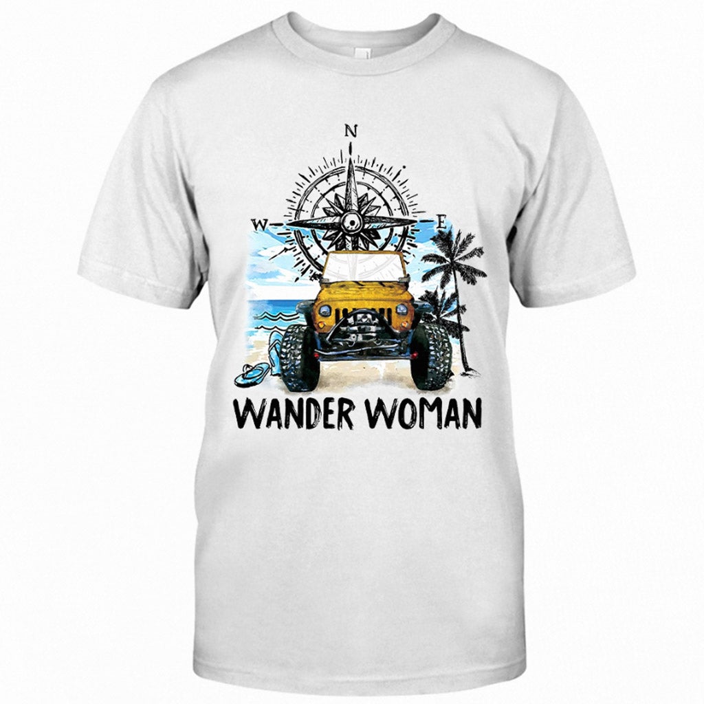 Wander Woman Car - T-shirt and Hoodie 112021