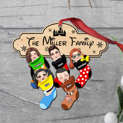 A Magical Christmas - Personalized Mouse Ornament