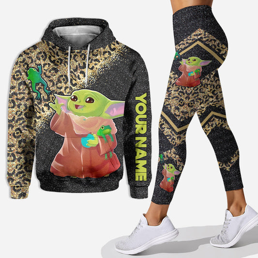 Too Cute I Am - Personalized The Force Hoodie and Leggings