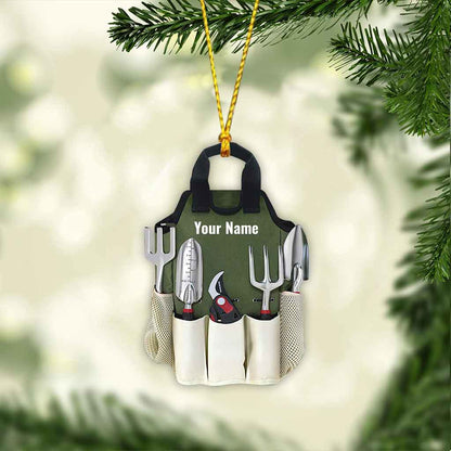 Gardening Tool - Personalized Ornament (Printed On Both Sides)