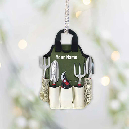 Gardening Tool - Personalized Ornament (Printed On Both Sides)