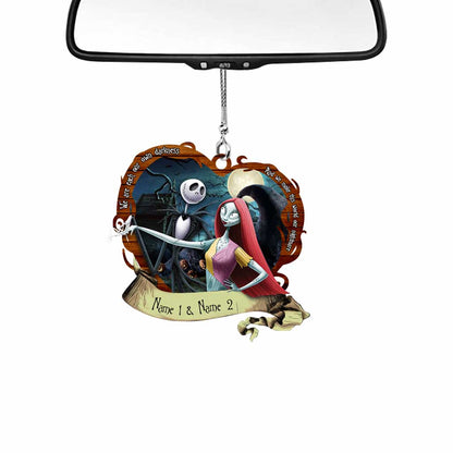 We Are Each Our Own Darkness - Personalized Nightmare Car Ornament (Printed On Both Sides)