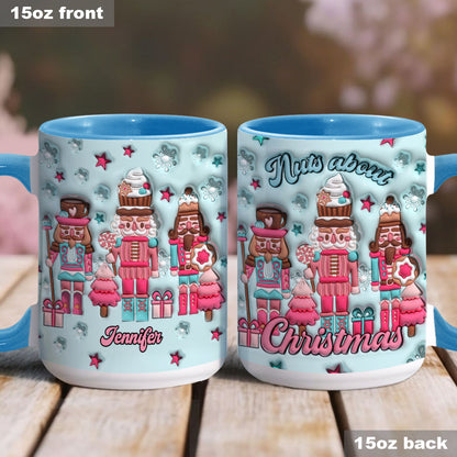 Nuts About Christmas - Personalized Accent Mug