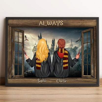 Always - Personalized The Magic World Canvas And Poster