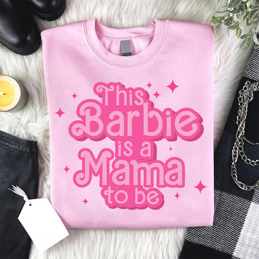 This Doll Is A Mama To Be - Personalized Pregnancy T-shirt And Hoodie