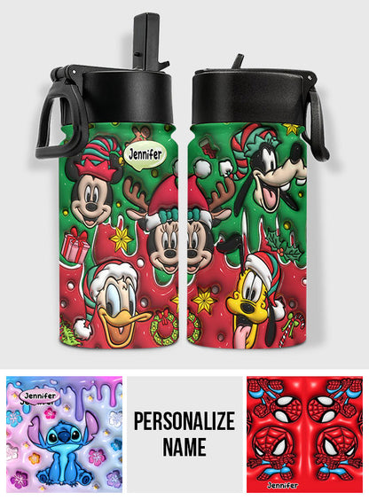 The Cool Kid - Personalized Kid Kids Water Bottle