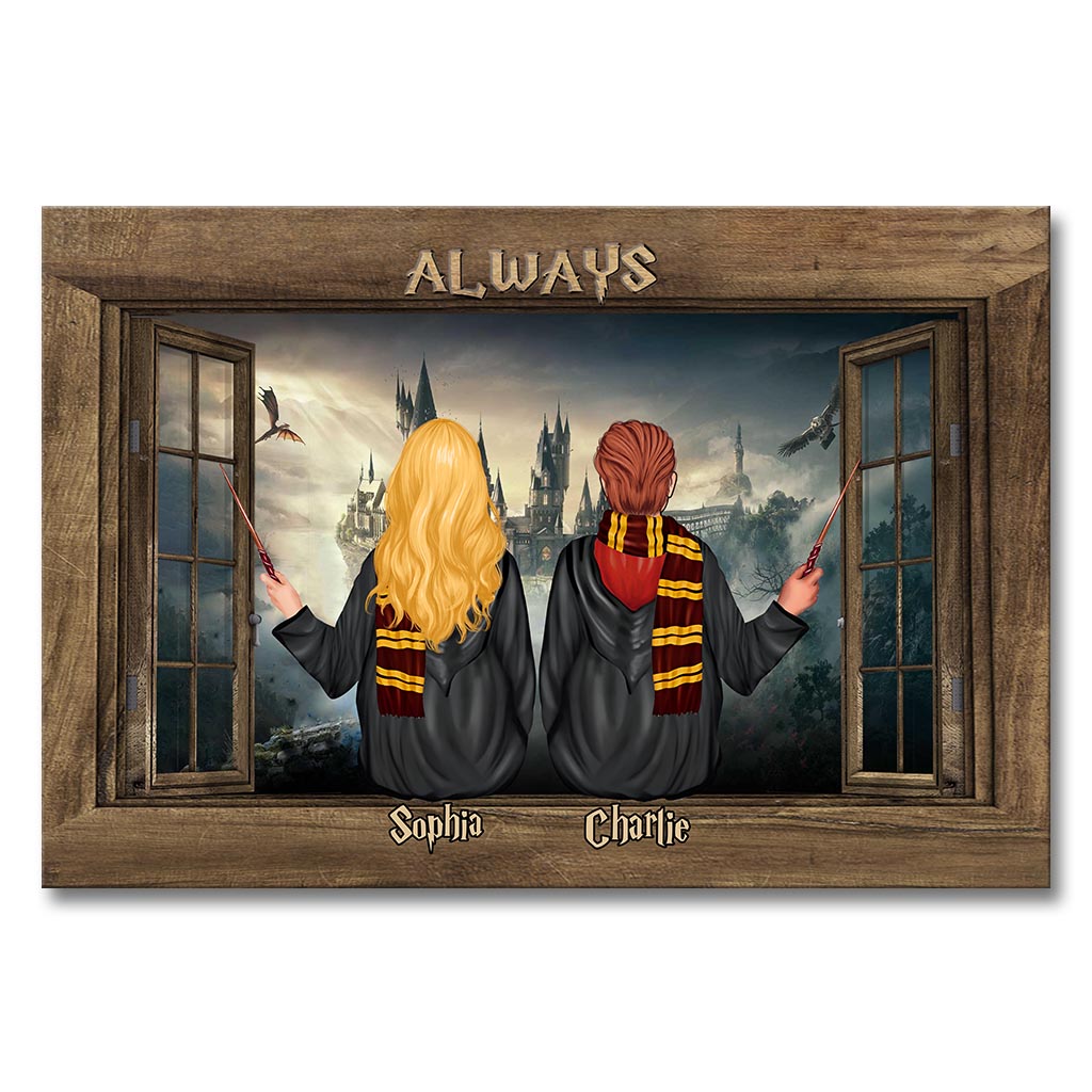 Always - Personalized The Magic World Canvas And Poster