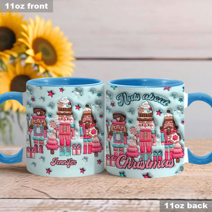 Nuts About Christmas - Personalized Accent Mug