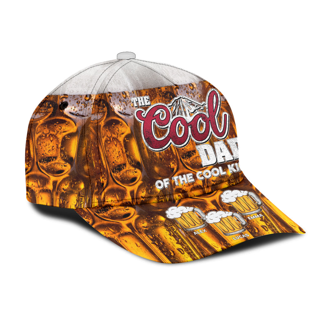 The Cool Dad - Personalized Father Classic Cap