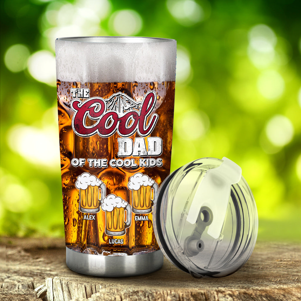 The Cool Dad - Personalized Father Tumbler