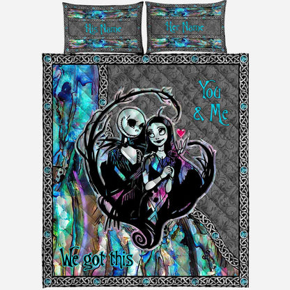 We Got This - Personalized Nightmare Quilt Set