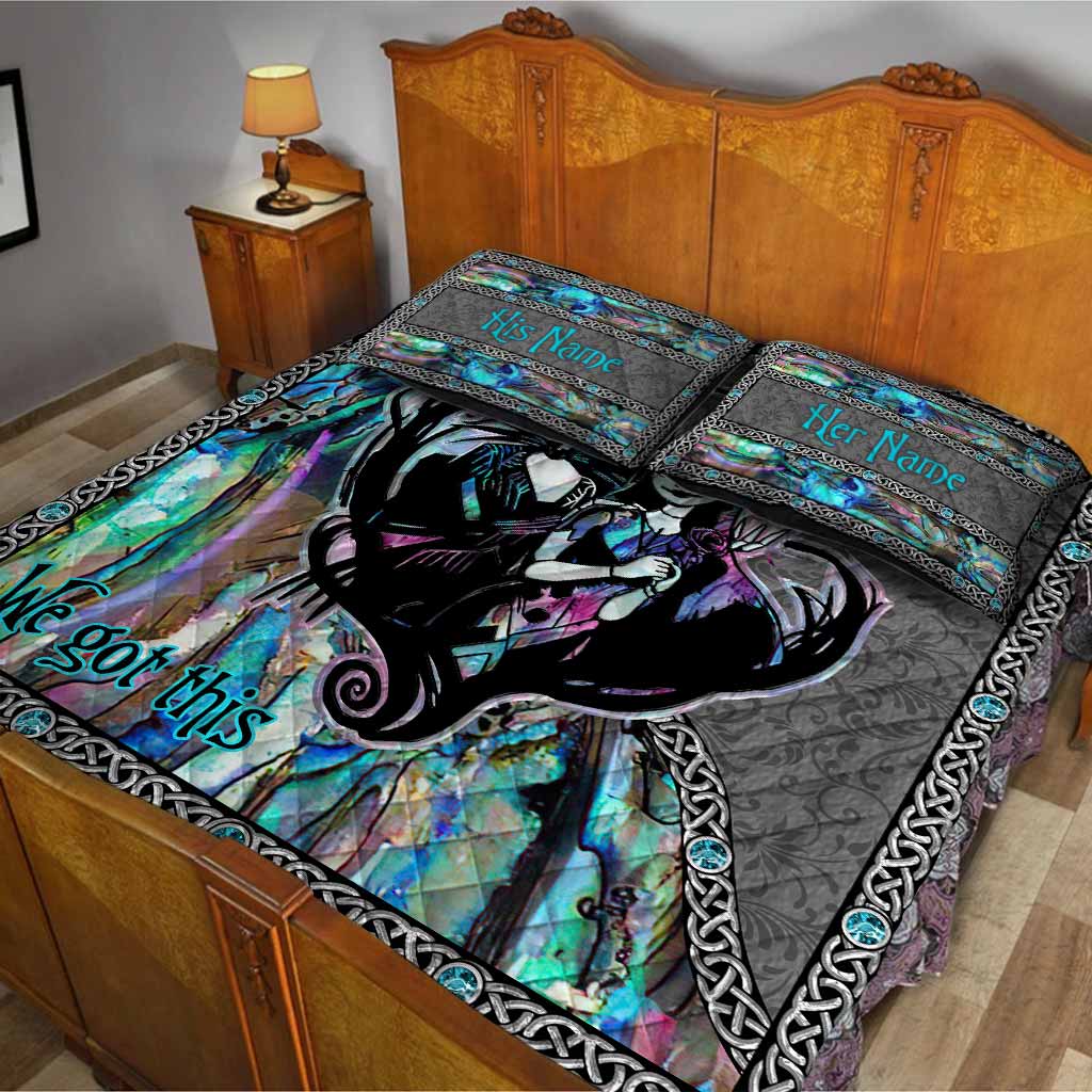 We Got This - Personalized Nightmare Quilt Set