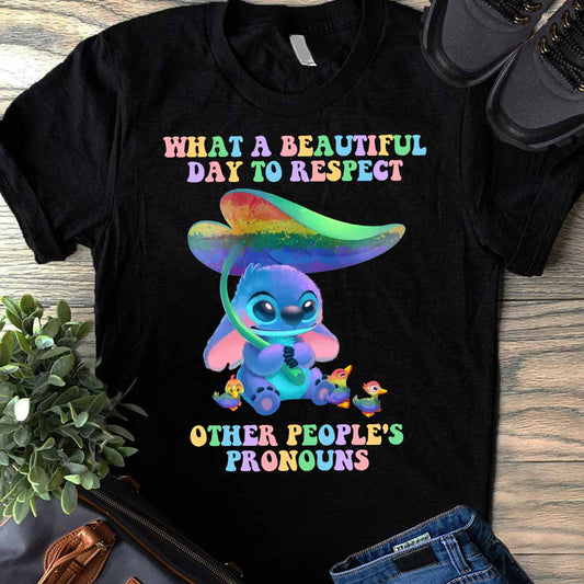 What A Beautiful Day - LGBT Support T-shirt and Hoodie