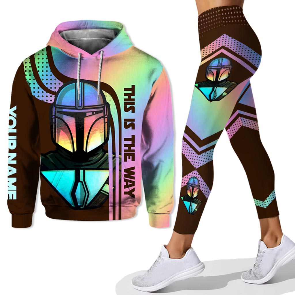 This Is The Way - Personalized The Force Hoodie And Leggings