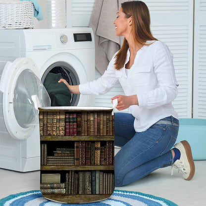 Bookshelf 3D Printed Laundry Basket