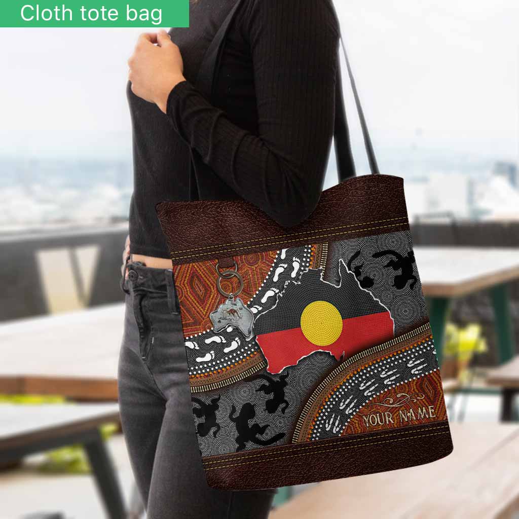 Aboriginal Australian Personalized Tote Bag