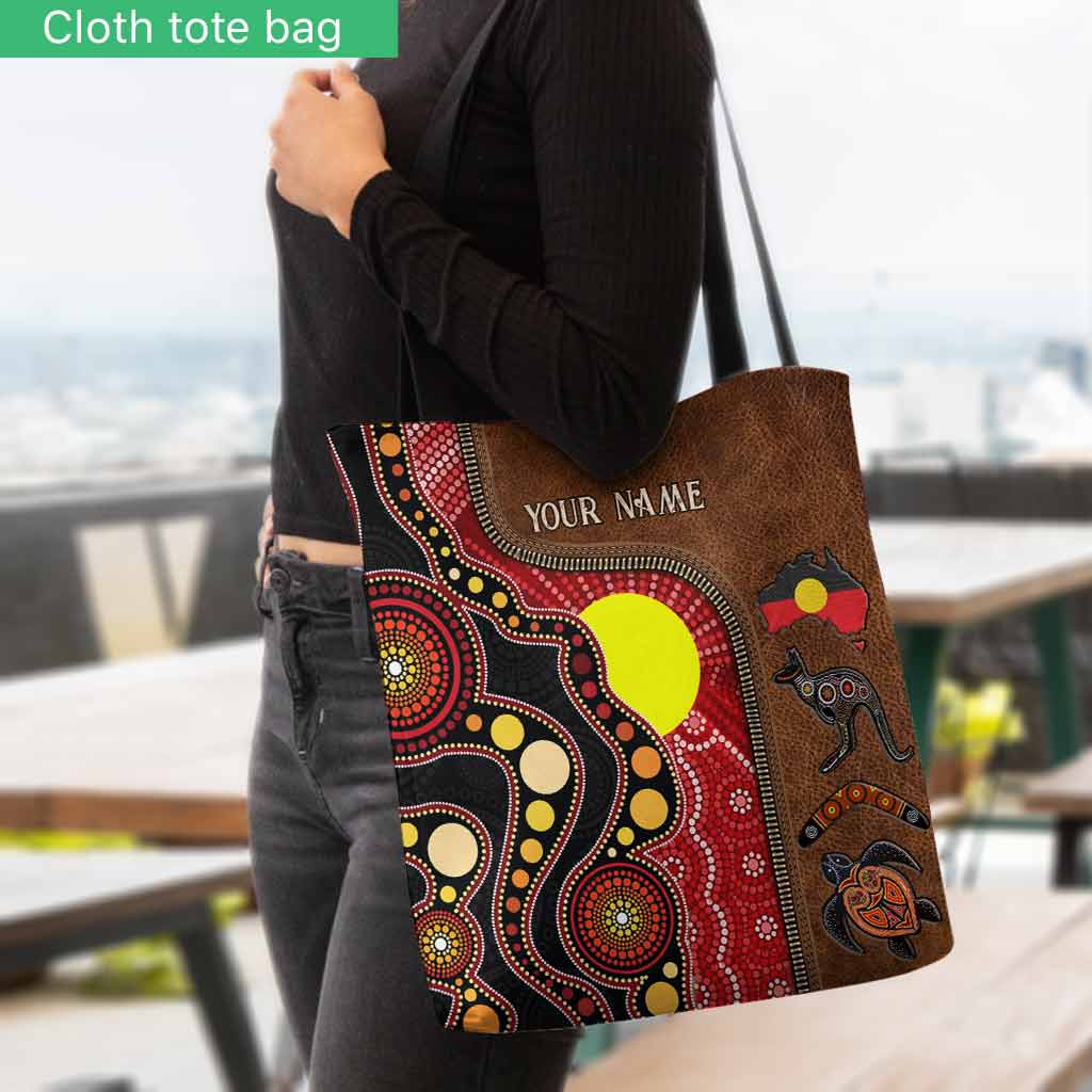 Aboriginal Australian Personalized Tote Bag