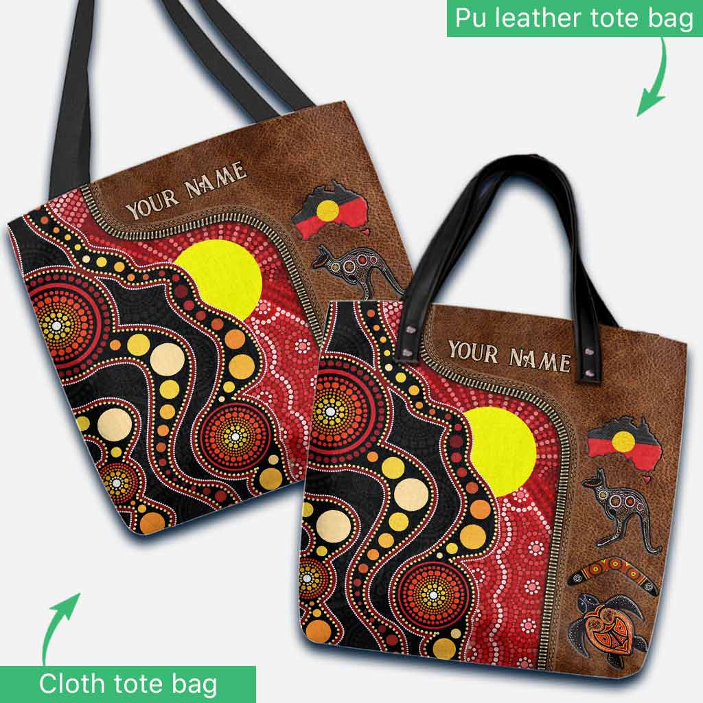 Aboriginal Australian Personalized Tote Bag