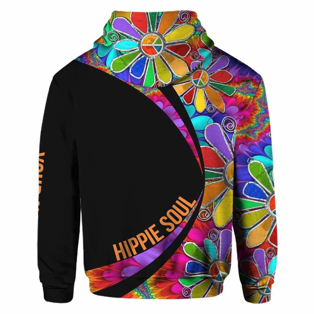 Wonderful World Hippie Soul Personalized All Over T-shirt and Hoodies and Shirts