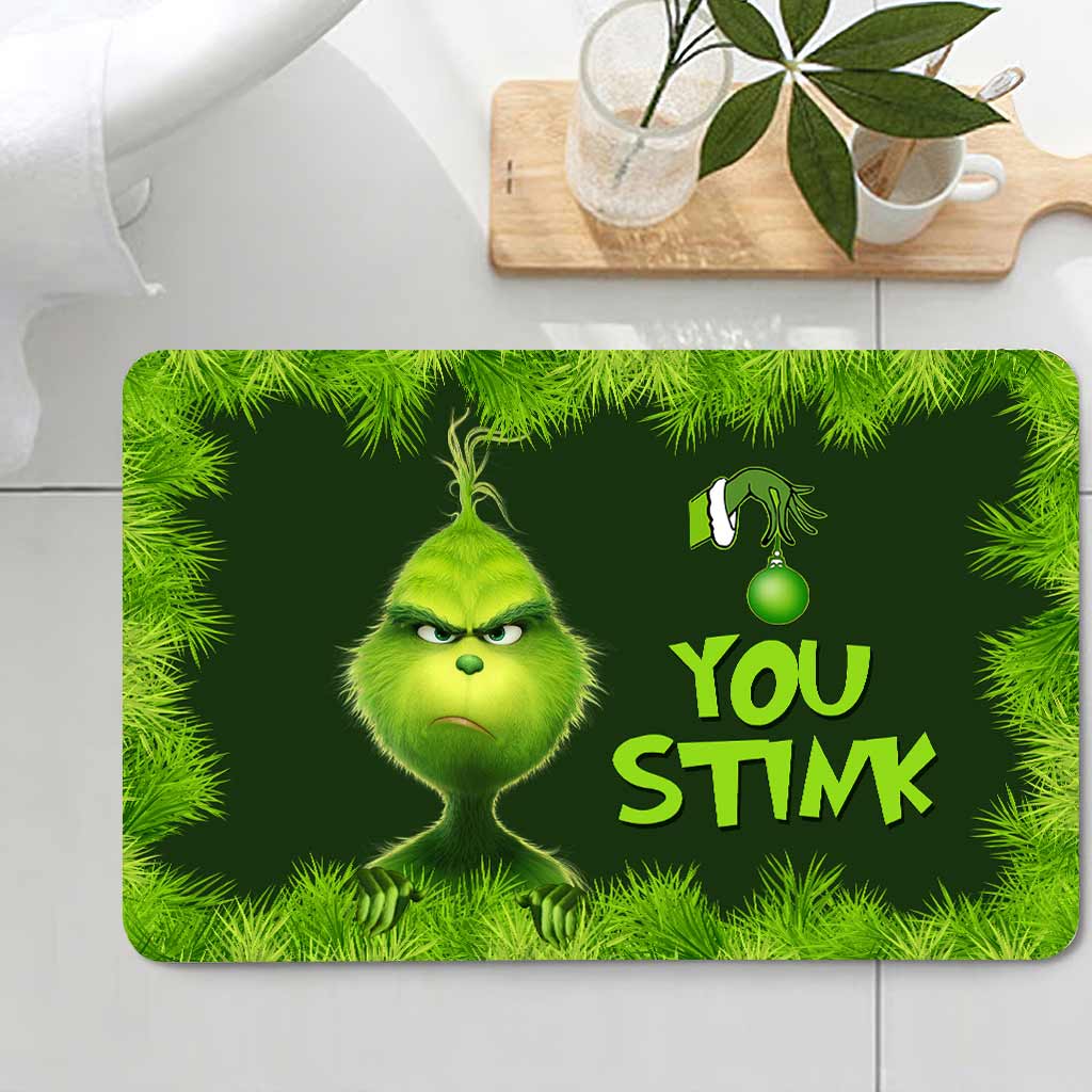 You Stink - Stole Christmas Bath Mat