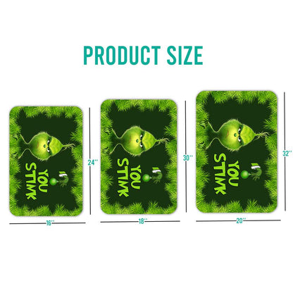 You Stink - Stole Christmas Bath Mat