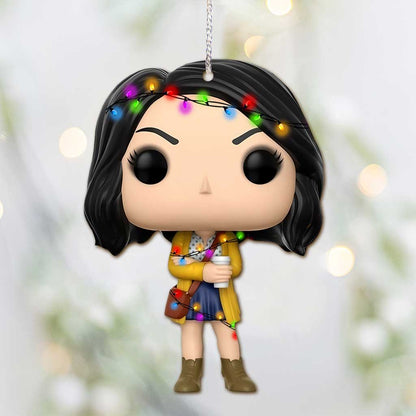 Chibi Character - Christmas Ornament (Printed On Both Sides)