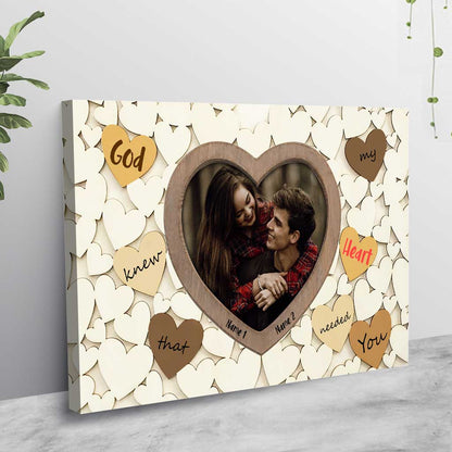 Wherever I'm With You - Personalized Couple Poster