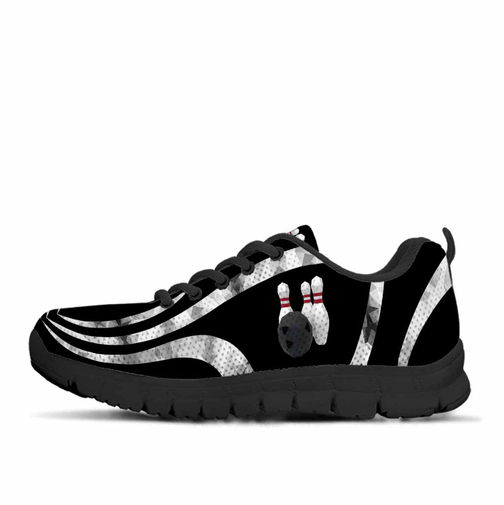 Unique Cute Black and White Women Bowling Shoes Design - Coolest Bowling Shoes