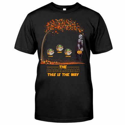 This Is The Way - Personalized Halloween The Force T-shirt and Hoodie