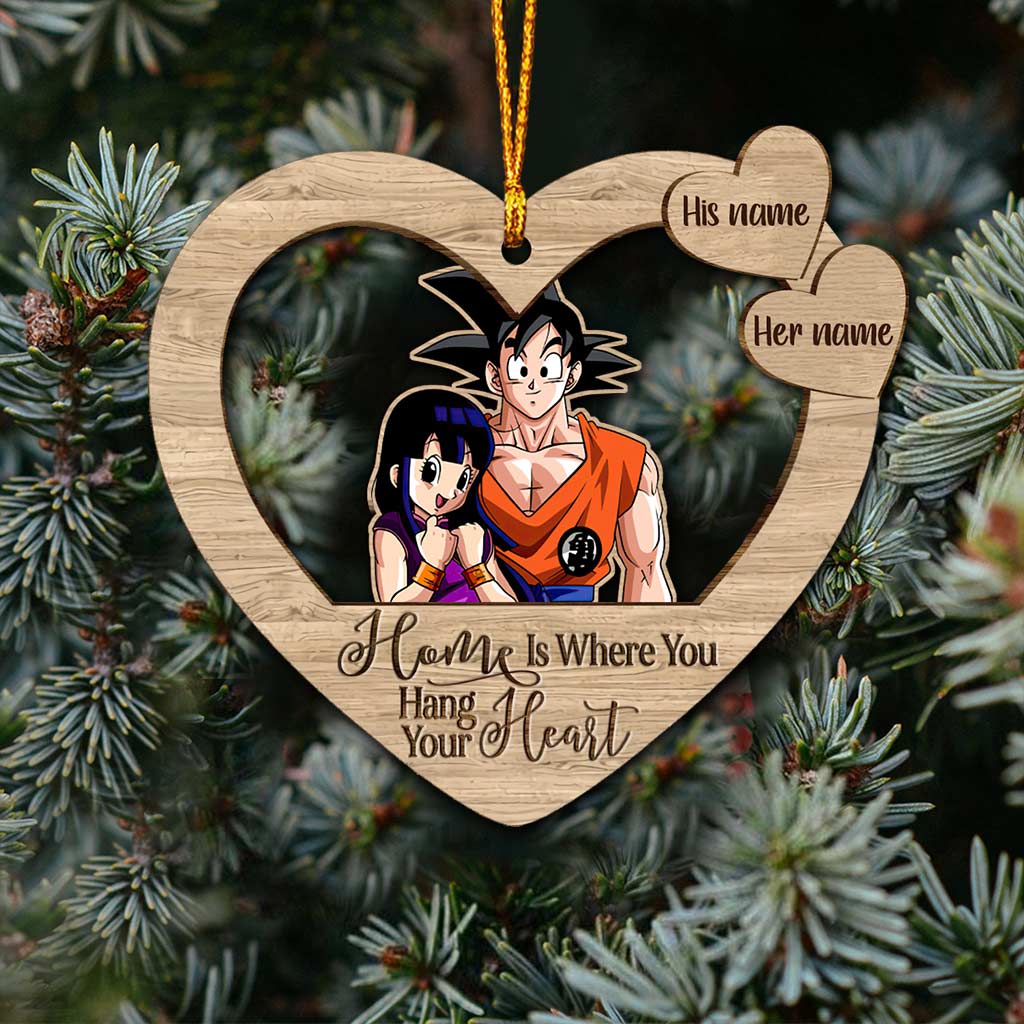 All Of Me Loves - Personalized Christmas Seven Balls Ornament (Printed On Both Sides)