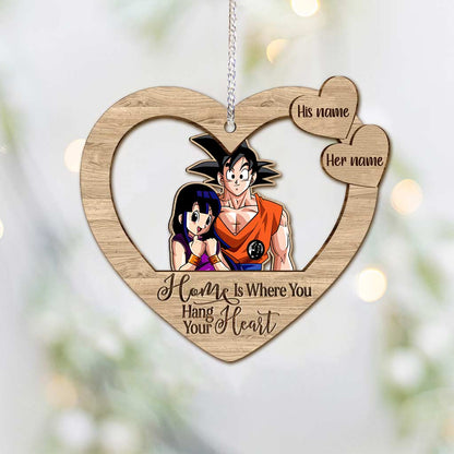 All Of Me Loves - Personalized Christmas Seven Balls Ornament (Printed On Both Sides)