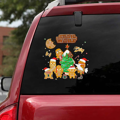 Ginger Bread Of The Galaxy - Christmas The Force Decal Full