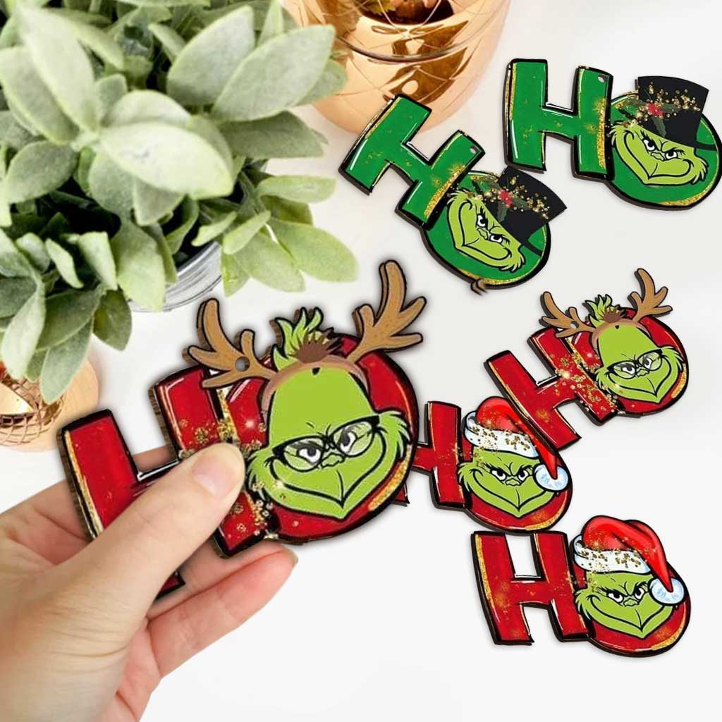 Ho Ho Ho Green Mischief - Christmas Stole Christmas 6 Pieces Garland