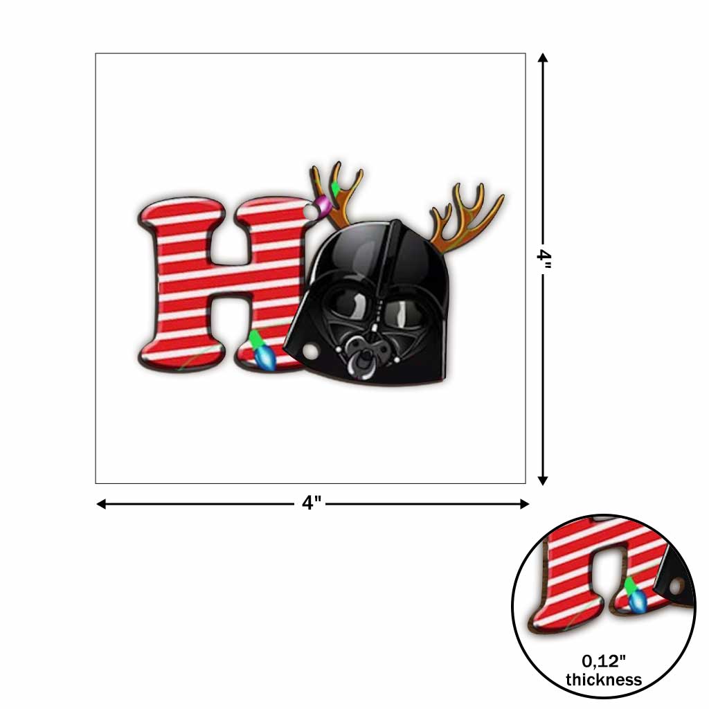 Ho Ho Ho Dark Side - Christmas The Force 6 Pieces Garland