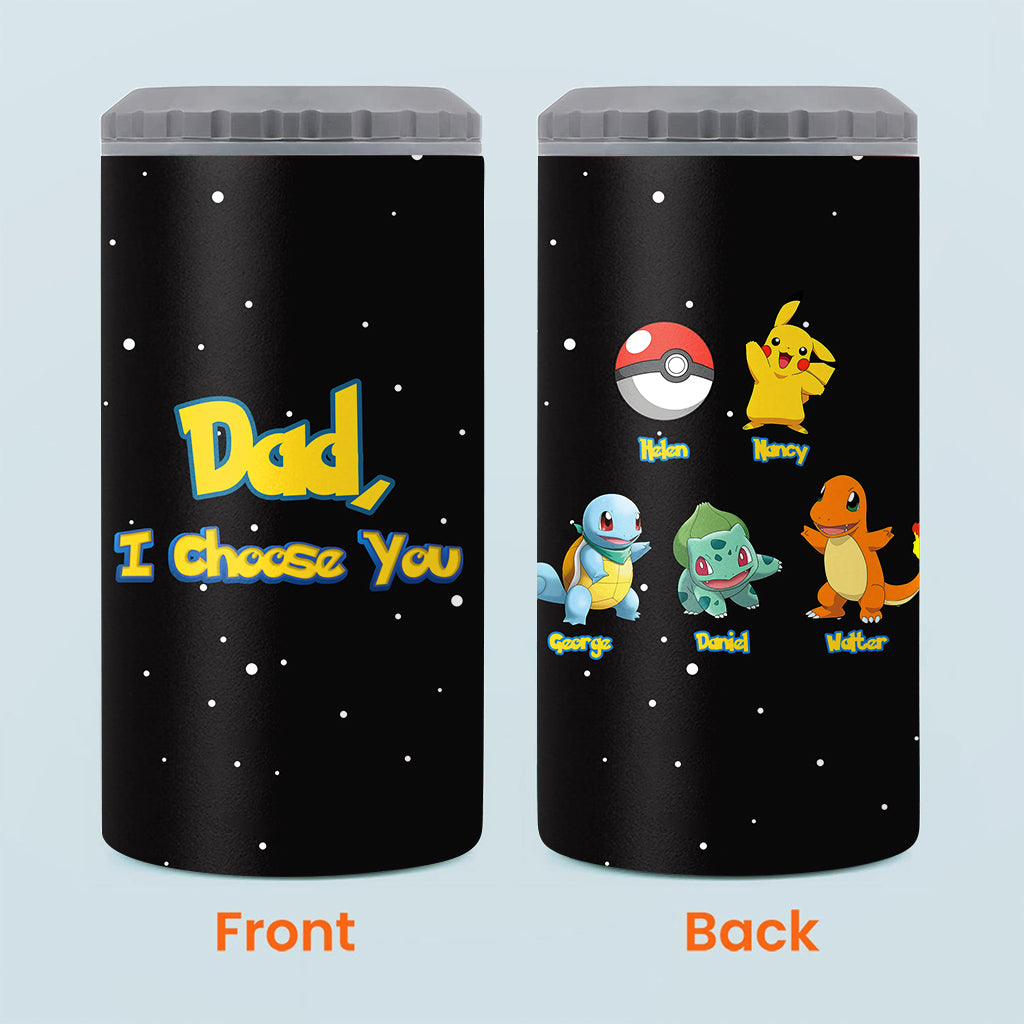 We Choose You - Personalized Monster Trainer Can Cooler