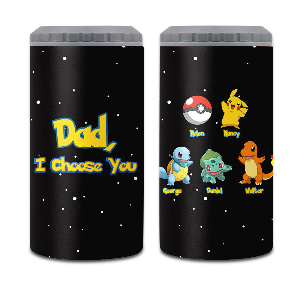 We Choose You - Personalized Monster Trainer Can Cooler