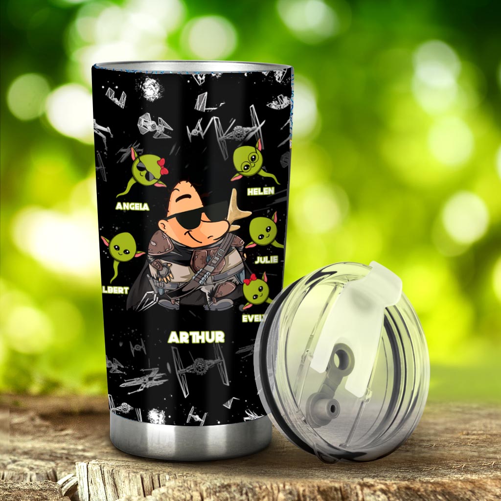 This Is The Way - Personalized The Force Tumbler