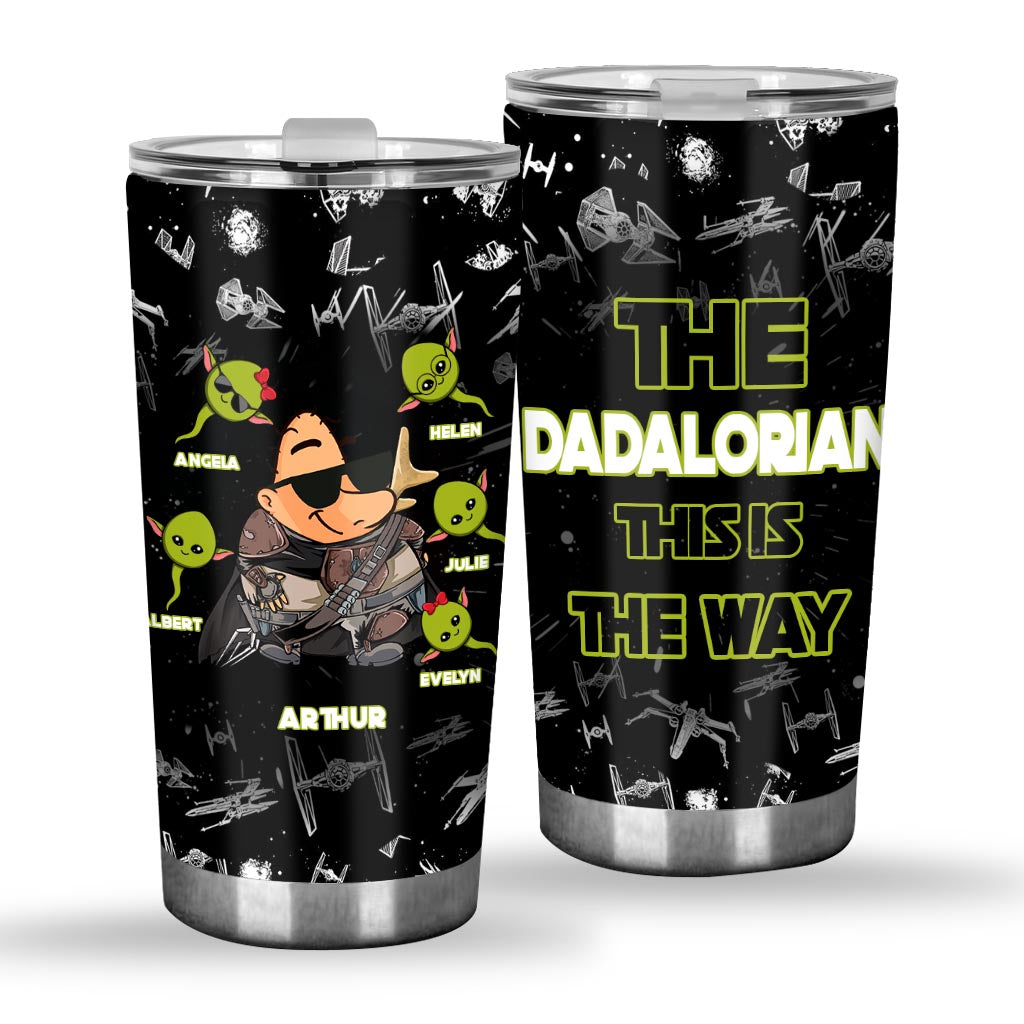 This Is The Way - Personalized The Force Tumbler