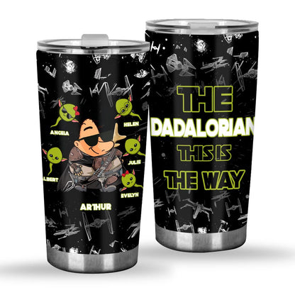 This Is The Way - Personalized The Force Tumbler