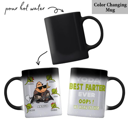 Yoda Best Farter Ever - Personalized The Force Mug