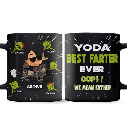 Yoda Best Farter Ever - Personalized The Force Mug