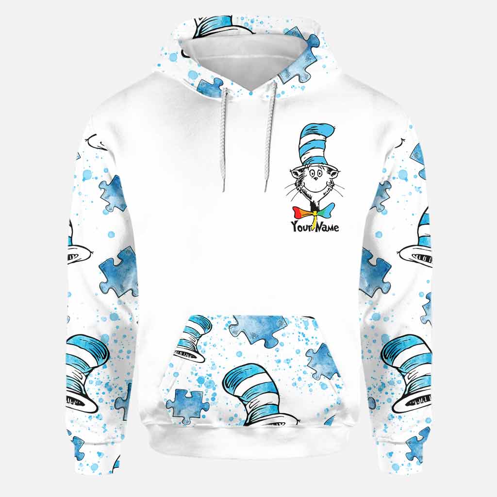 Whether You Color The World Or Light It Up Blue - Personalized Autism Awareness Hoodie and Leggings