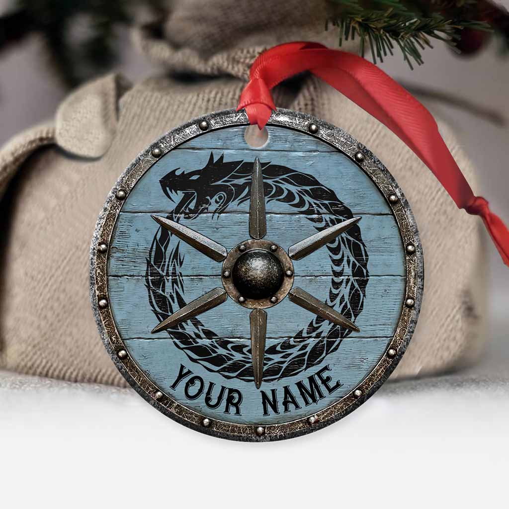 So Many In The Valhalla - Personalized Christmas Viking Ornament With 3D Pattern Print (Printed On Both Sides)