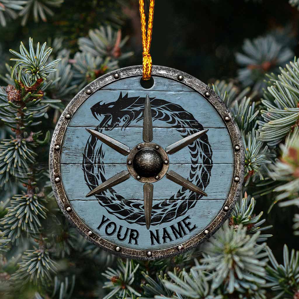 So Many In The Valhalla - Personalized Christmas Viking Ornament With 3D Pattern Print (Printed On Both Sides)