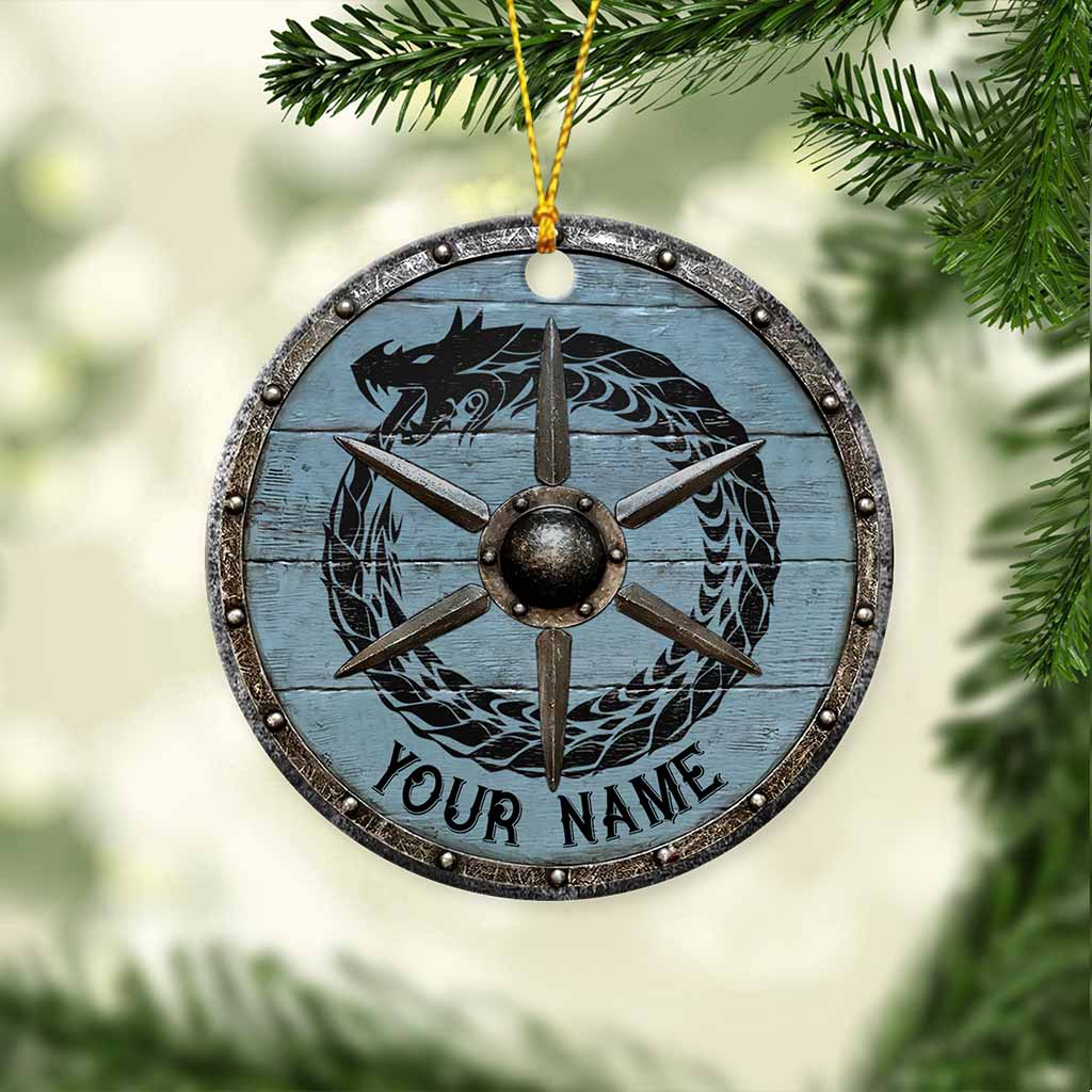 So Many In The Valhalla - Personalized Christmas Viking Ornament With 3D Pattern Print (Printed On Both Sides)